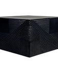 Seasonal Living Serenity  Square Table - Black Outdoor Accent Table
