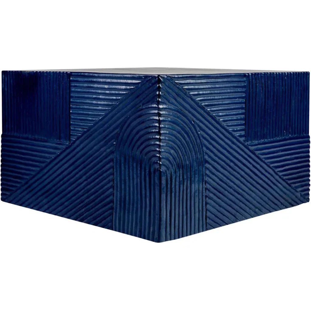 Seasonal Living Serenity  Square Table - Blue Outdoor Accent Table