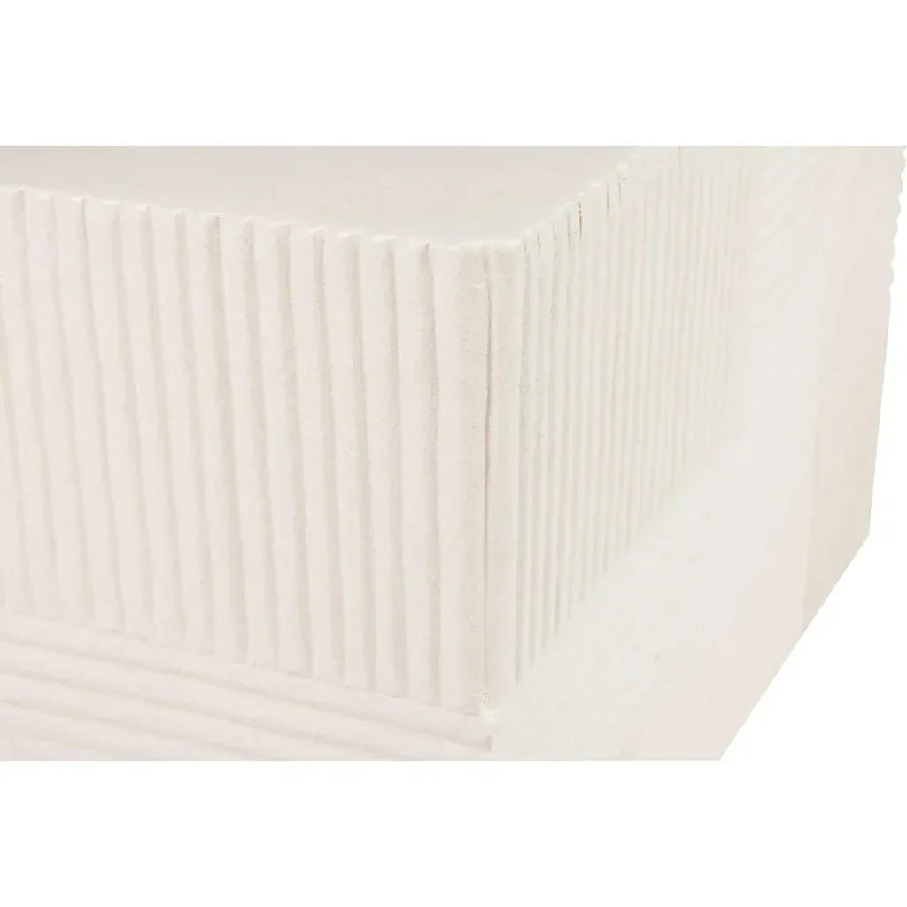 Seasonal Living Serenity  Square Table - White Outdoor Accent Table