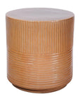 Seasonal Living Serenity Textured Ceramic Patio Stool