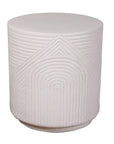 Seasonal Living Serenity Textured Ceramic Patio Stool