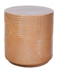 Seasonal Living Serenity Textured Ceramic Patio Stool
