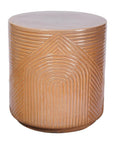 Seasonal Living Serenity Textured Ceramic Patio Stool