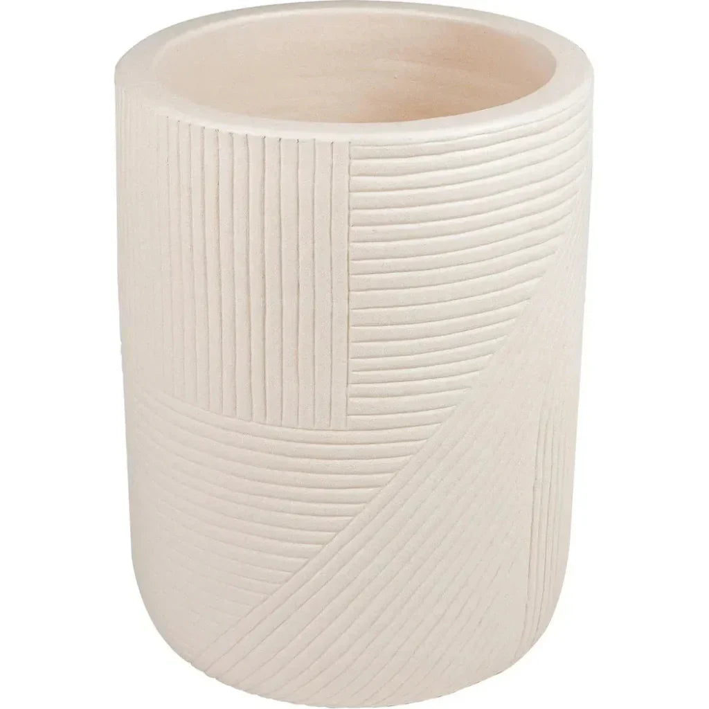 Seasonal Living Serenity White Outdoor Planter Set of 2