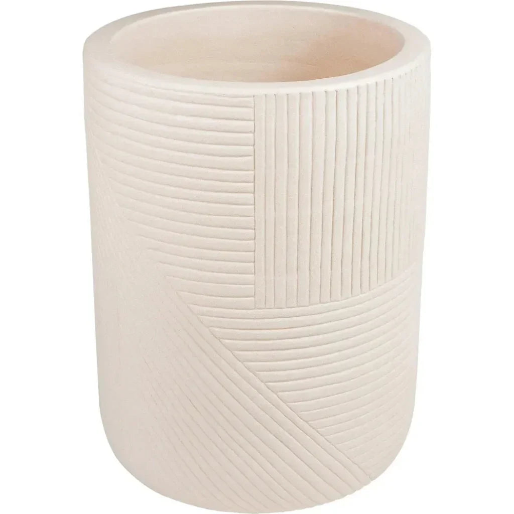 Seasonal Living Serenity White Outdoor Planter Set of 2