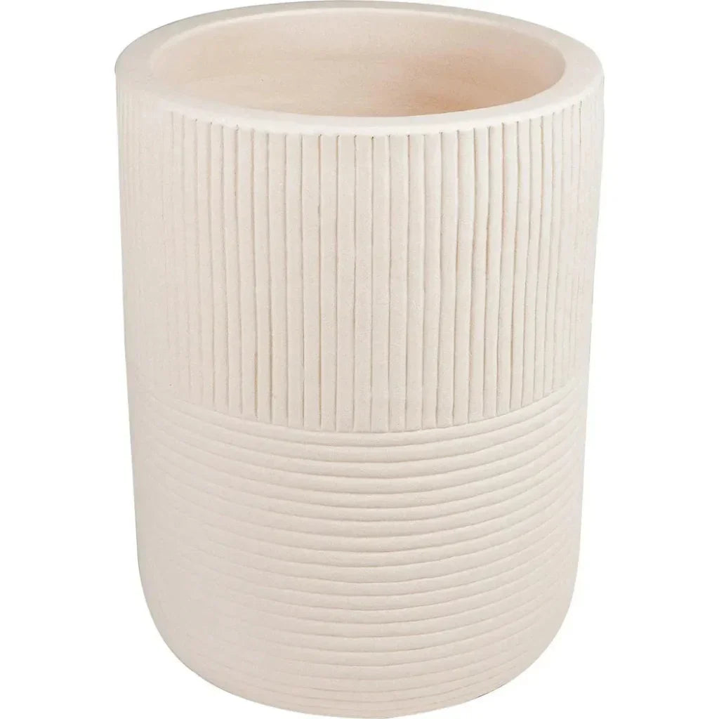 Seasonal Living Serenity White Outdoor Planter Set of 2