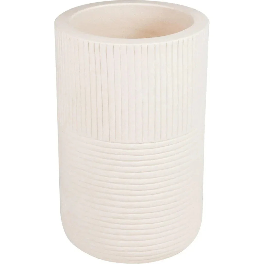 Seasonal Living Serenity White Outdoor Planter Set of 2