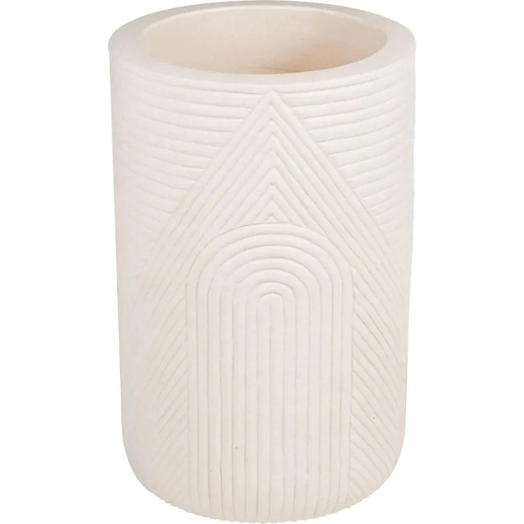 Seasonal Living Serenity White Outdoor Planter Set of 2