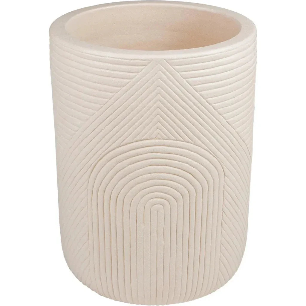 Seasonal Living Serenity White Outdoor Planter Set of 2