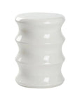 Shelbourne Ceramic Glazed Outdoor Garden Stool - LOOMLAN - Chelsea House - Poufs and Stools