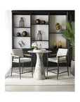 Shelburne Grey Marble Look Outdoor Counter Table - LOOMLAN - SUNPAN - Outdoor Counter Tables