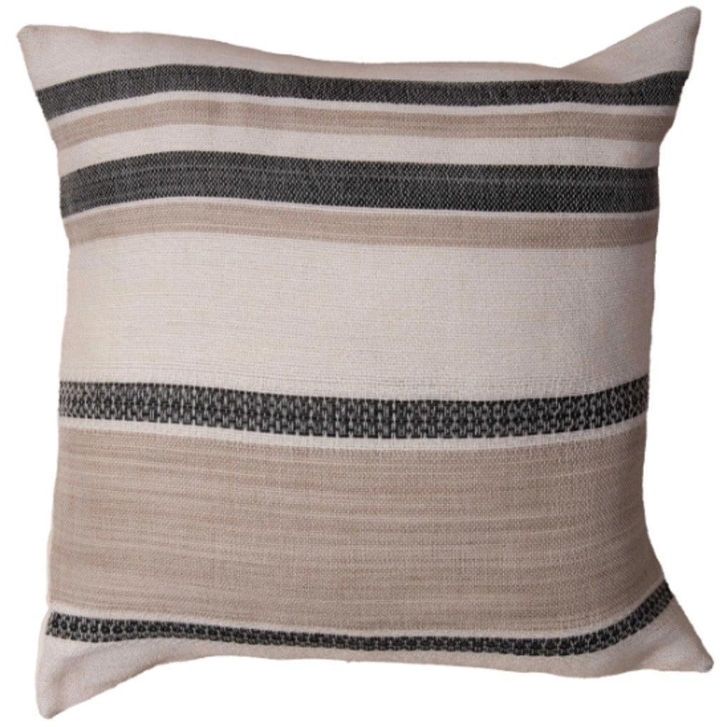 LOOMLAN Sid Grey Outdoor Throw Pillows