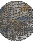 LOOMLAN Rugs Siena Gray Washable Indoor-Outdoor Rug