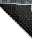 LOOMLAN Rugs Siena Gray Washable Indoor-Outdoor Rug