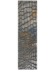 LOOMLAN Rugs Siena Gray Washable Indoor-Outdoor Rug