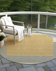 LOOMLAN Rugs Sienna Gold Washable Indoor-Outdoor Rug