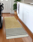 LOOMLAN Rugs Sienna Gold Washable Indoor-Outdoor Rug