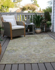 LOOMLAN Rugs Sofia Beige Washable Indoor-Outdoor Rug
