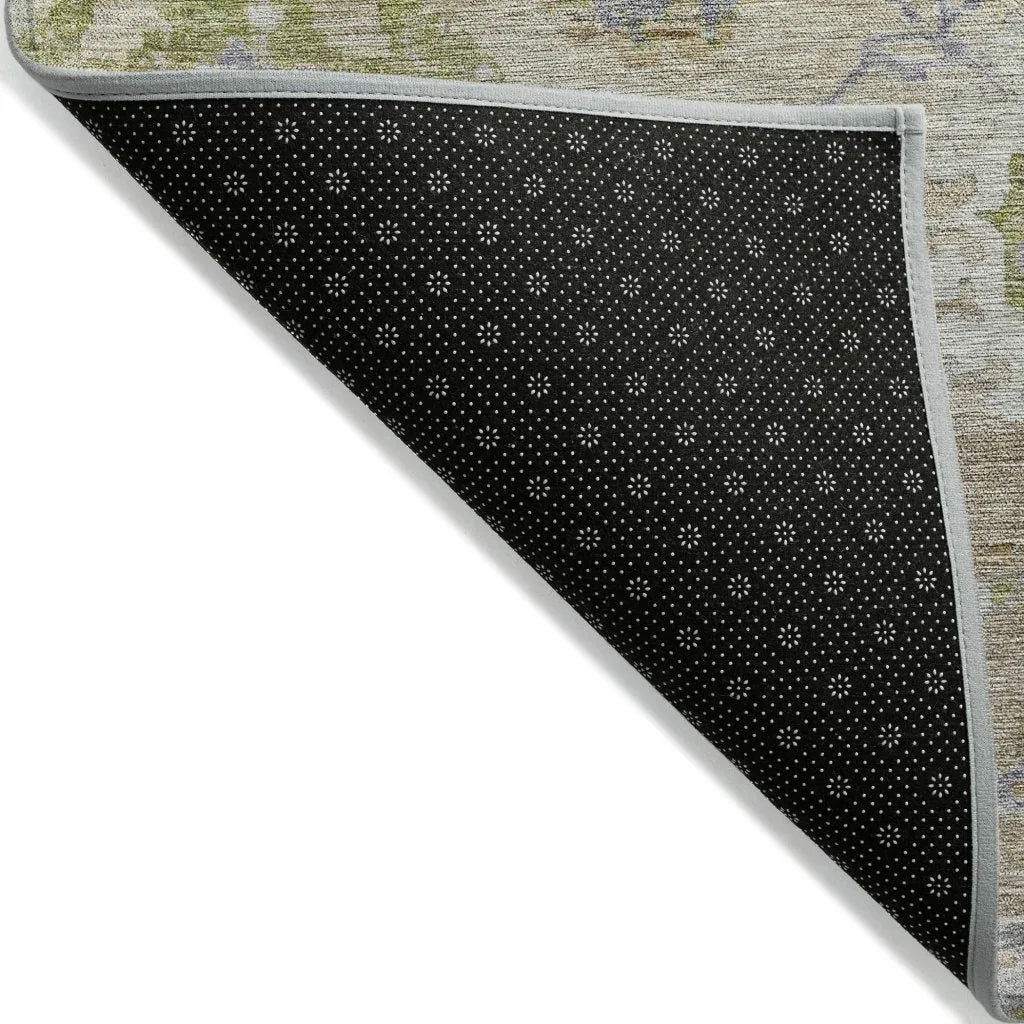 LOOMLAN Rugs Sofia Beige Washable Indoor-Outdoor Rug