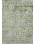 LOOMLAN Rugs Sofia Green Washable Indoor-Outdoor Rug