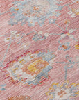 LOOMLAN Rugs Sofia Pink Washable Indoor-Outdoor Rug
