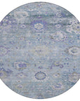 LOOMLAN Rugs Sofia Sky Washable Indoor-Outdoor Rug