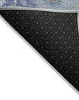 LOOMLAN Rugs Sofia Sky Washable Indoor-Outdoor Rug