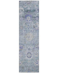LOOMLAN Rugs Sofia Sky Washable Indoor-Outdoor Rug