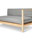 HiTeak SoHo 7PC Outdoor Sectional Deep Set Sunbrella