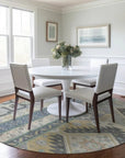 LOOMLAN Rugs Solara Gray Washable Indoor-Outdoor Rug