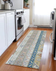 LOOMLAN Rugs Solara Ivory Washable Indoor-Outdoor Rug