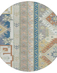 LOOMLAN Rugs Solara Ivory Washable Indoor-Outdoor Rug