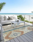 LOOMLAN Rugs Solara Ivory Washable Indoor-Outdoor Rug