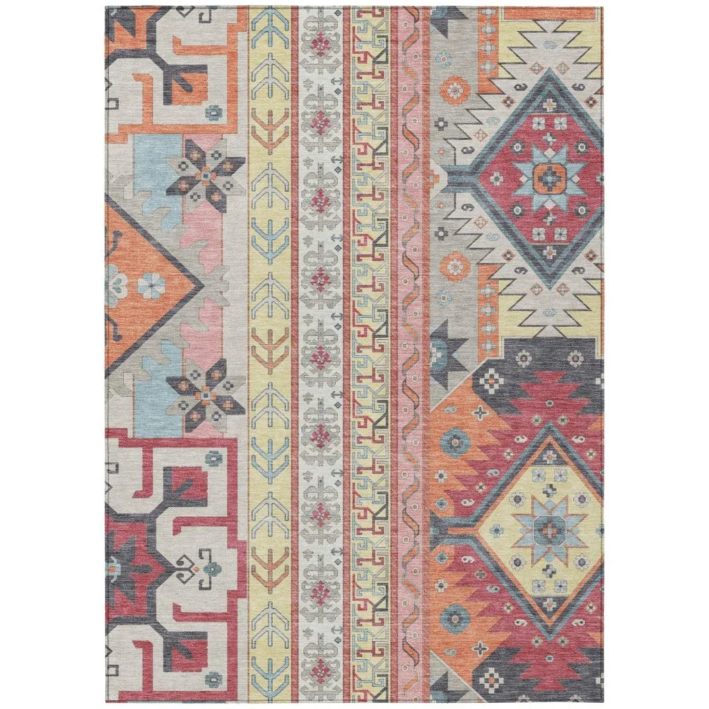 LOOMLAN Rugs Solara Linen Washable Indoor-Outdoor Rug
