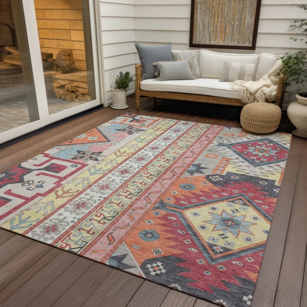 LOOMLAN Rugs Solara Linen Washable Indoor-Outdoor Rug