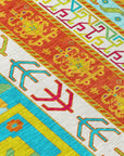 LOOMLAN Rugs Solara Teal Washable Indoor-Outdoor Rug