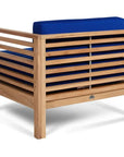 Soleil 2PC Teak Outdoor Lounge Set Sunbrella Cushion - LOOMLAN - HiTeak - Outdoor Lounge Sets