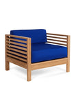 Soleil Teak Patio Lounge Set with Sunbrella 2PC - LOOMLAN - HiTeak - Outdoor Lounge Sets