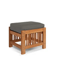 Soleil Teak Patio Lounge Set with Sunbrella 2PC - LOOMLAN - HiTeak - Outdoor Lounge Sets