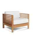 Soleil Teak Patio Lounge Set with Sunbrella 2PC - LOOMLAN - HiTeak - Outdoor Lounge Sets