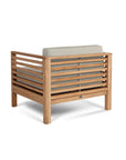 Soleil Teak Patio Lounge Set with Sunbrella 2PC - LOOMLAN - HiTeak - Outdoor Lounge Sets