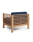 Soleil Teak Patio Lounge Set with Sunbrella 2PC - LOOMLAN - HiTeak - Outdoor Lounge Sets