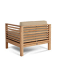 Soleil Teak Patio Lounge Set with Sunbrella 2PC - LOOMLAN - HiTeak - Outdoor Lounge Sets