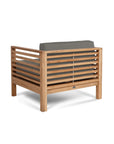 Soleil Teak Patio Lounge Set with Sunbrella 2PC - LOOMLAN - HiTeak - Outdoor Lounge Sets