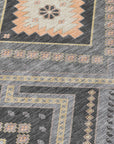 LOOMLAN Rugs Solene Gray Washable Indoor-Outdoor Rug