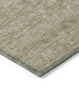 LOOMLAN Rugs Soleya Brown Washable Indoor-Outdoor Rug