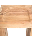 Seasonal Living Solo Bar Stool Set of Two -Brown Outdoor Bar Stools