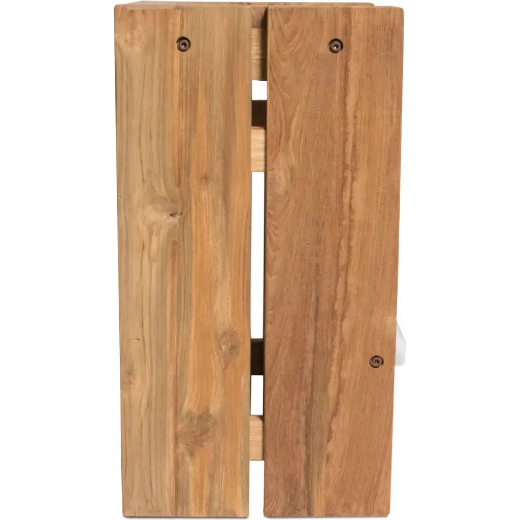 Seasonal Living Solo Bar Stool Set of Two -Brown Outdoor Bar Stools
