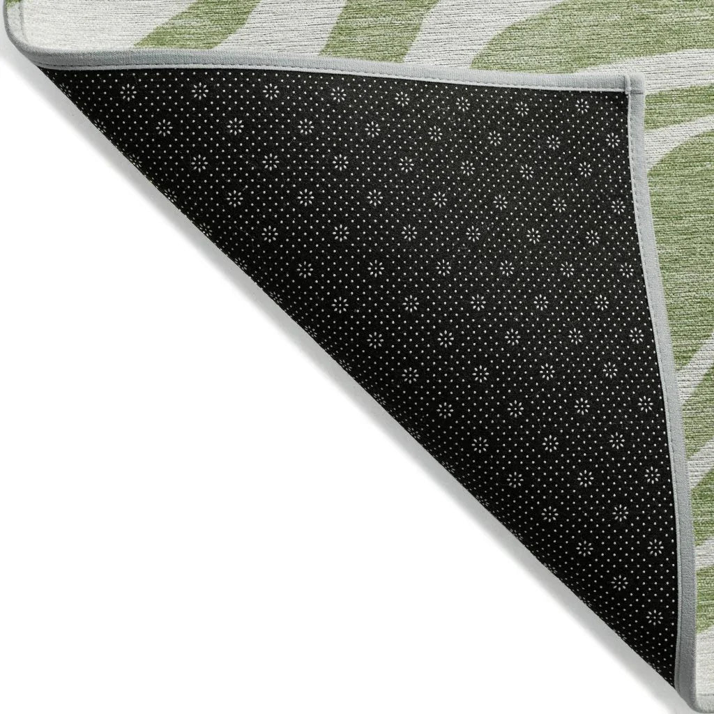 LOOMLAN Rugs Solstice Aloe Washable Indoor-Outdoor Rug
