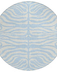 LOOMLAN Rugs Solstice Blue Washable Indoor-Outdoor Rug